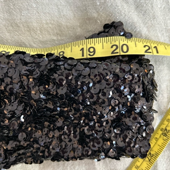 Vintage Black Sequin Women's Jacket - Picture 8 of 8